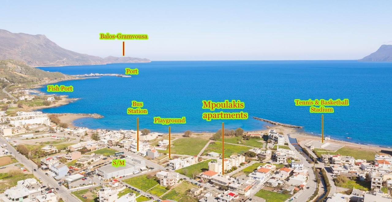 Mpoulakis Apt 98 Kissamos Exterior photo